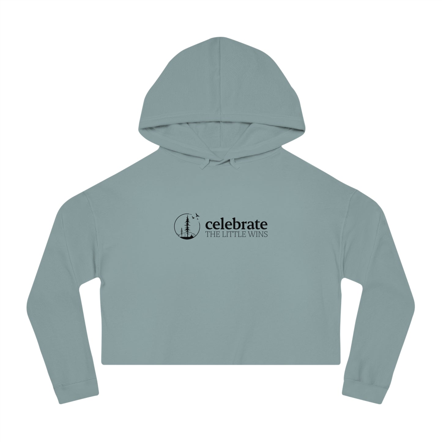 Cropped Hooded Sweatshirt
