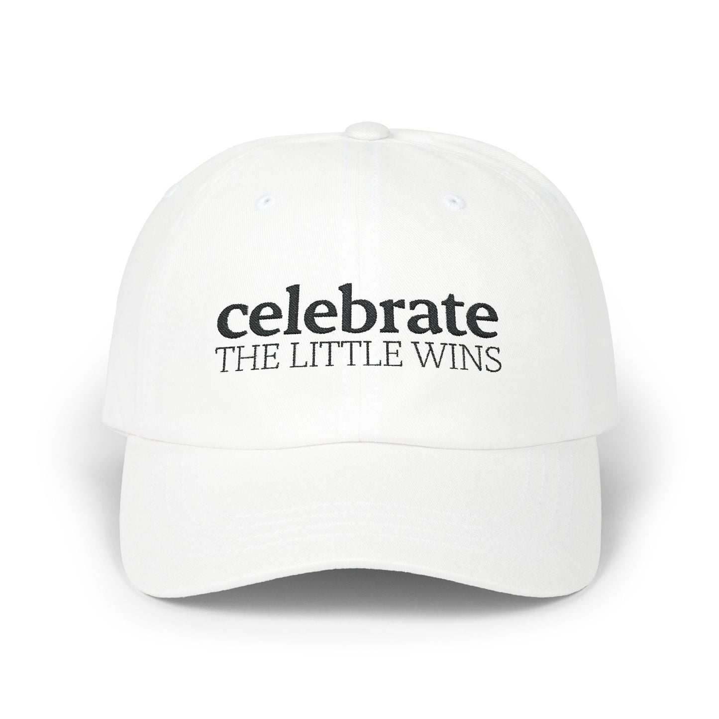 Classic 'Celebrate The Little Wins' Cap
