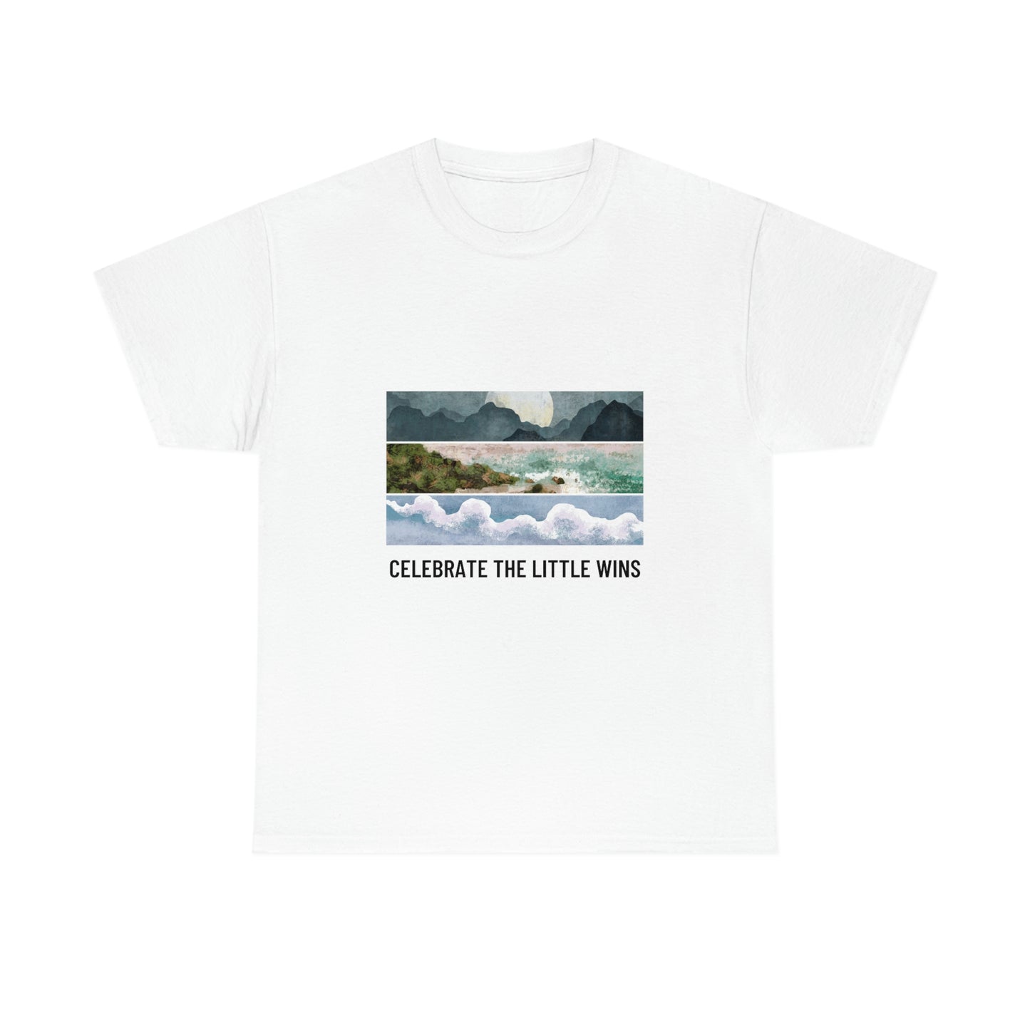 Celebrate The Little Wins Unisex Heavy Cotton Tee